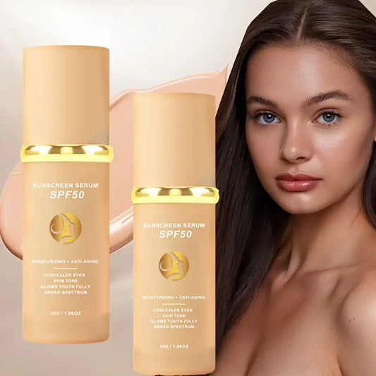 2pcs of SPF50 Foundation .