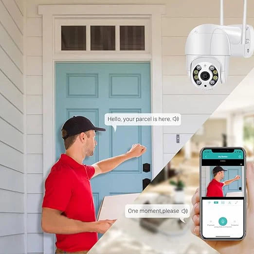 1080P Security Camera Outdoo with Color Night Vision